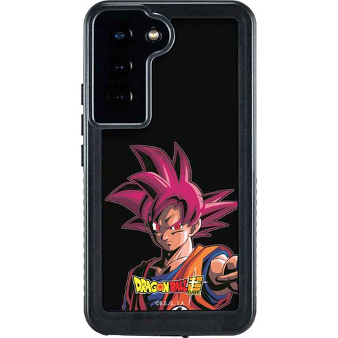 Dragon Ball Super Goku Portrait Super Sayan 4 Galaxy S24 Waterproof Case
